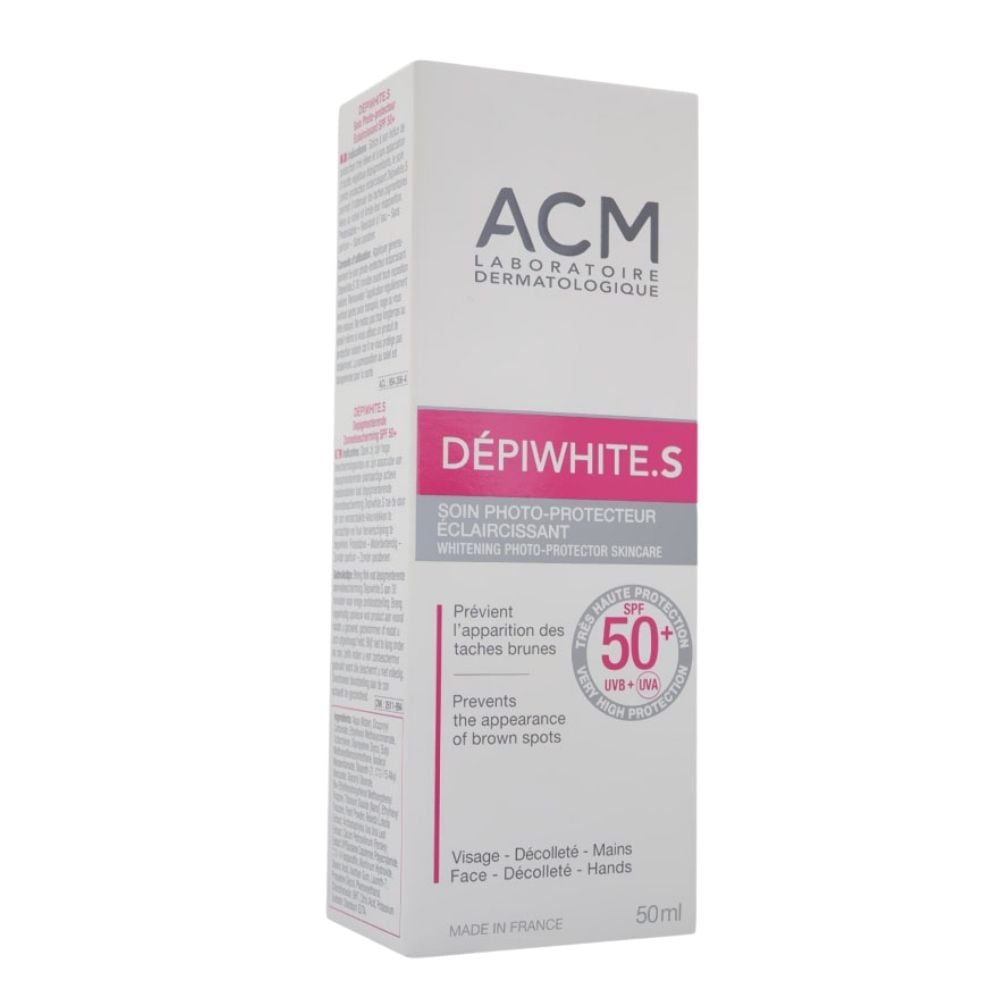 ACM Depiwhite S Whitening Photoprotector Skincare SPF 50+ 